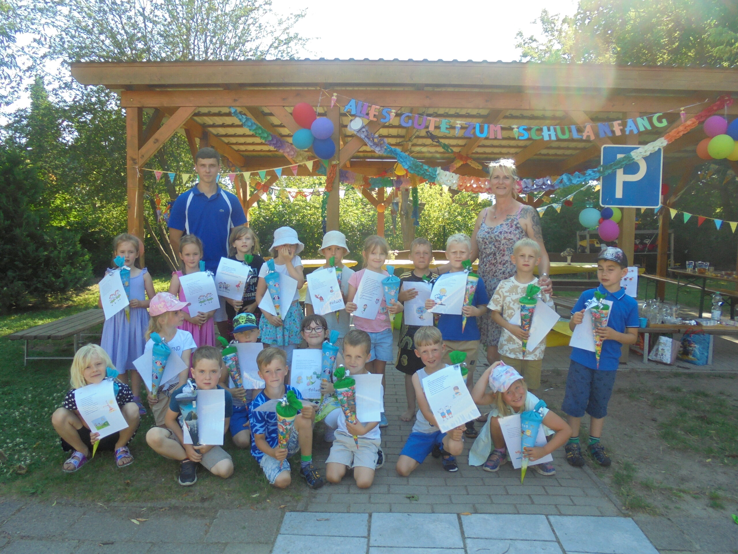 Tschüss, tschüss, bye, bye…leider ist die Kindergartenzeit vorbei…