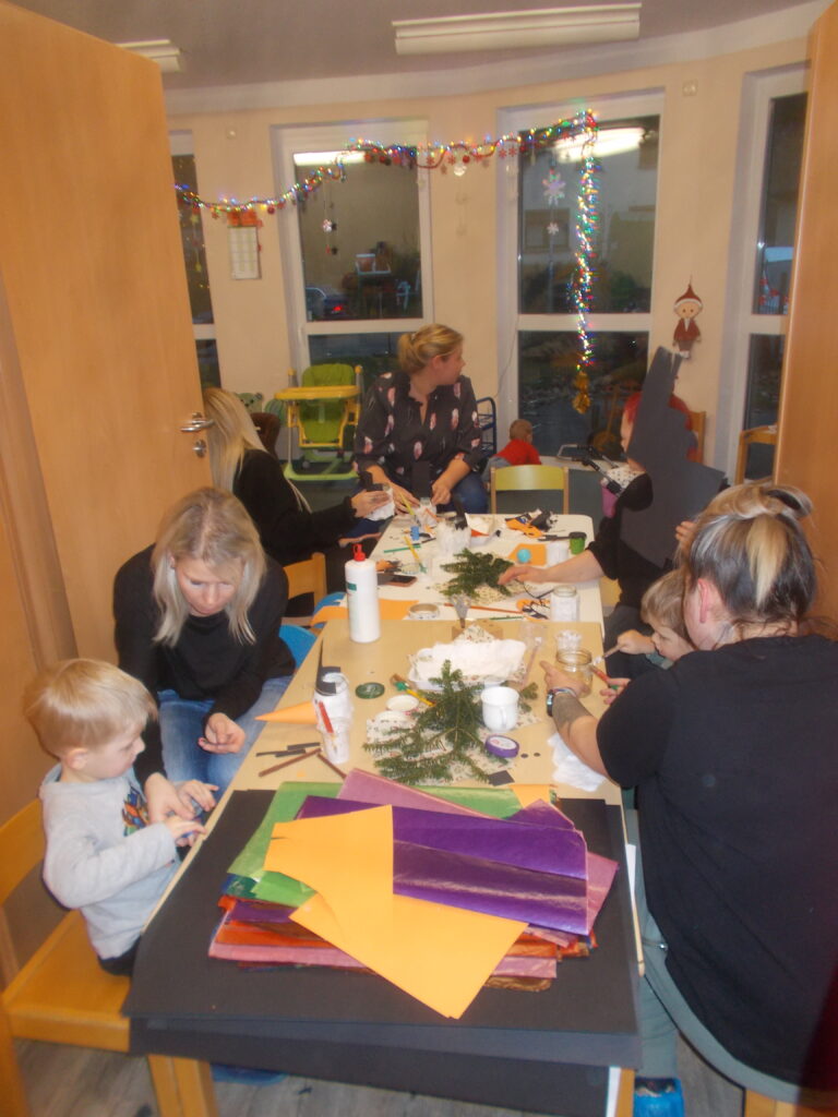 Gemütlicher Nachmittag in der Kita „Zwergenland“