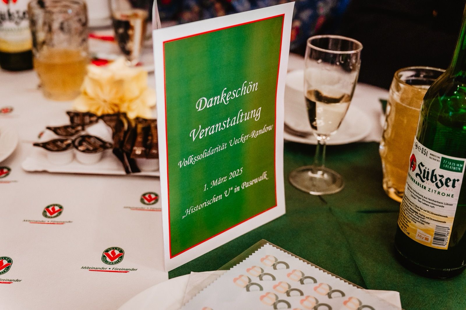 Einfach einmal ganz laut “Dankeschön” sagen….