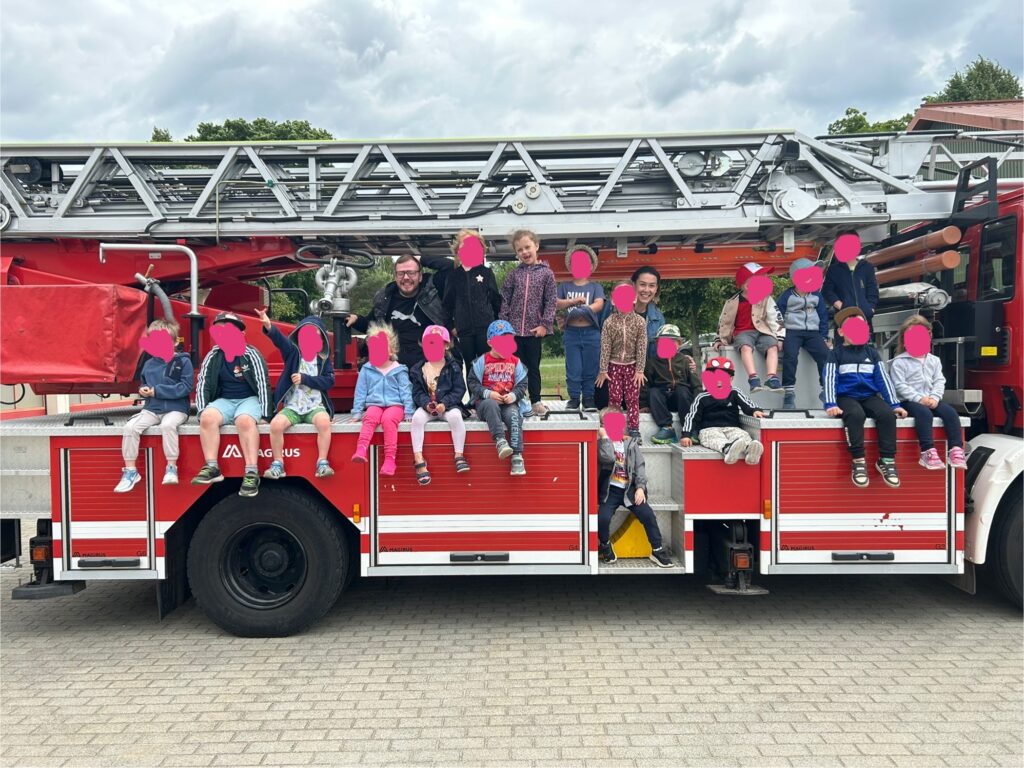 Besuch von und bei der Feuerwehr