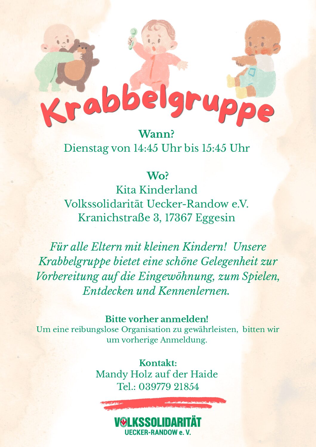 Krabbelgruppe in Eggesin